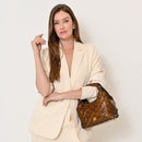 Handbag em Pirarucu Marrom | Bag Antônia