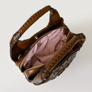 Handbag em Pirarucu Marrom | Bag Antônia