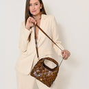 Handbag em Pirarucu Marrom | Bag Antônia